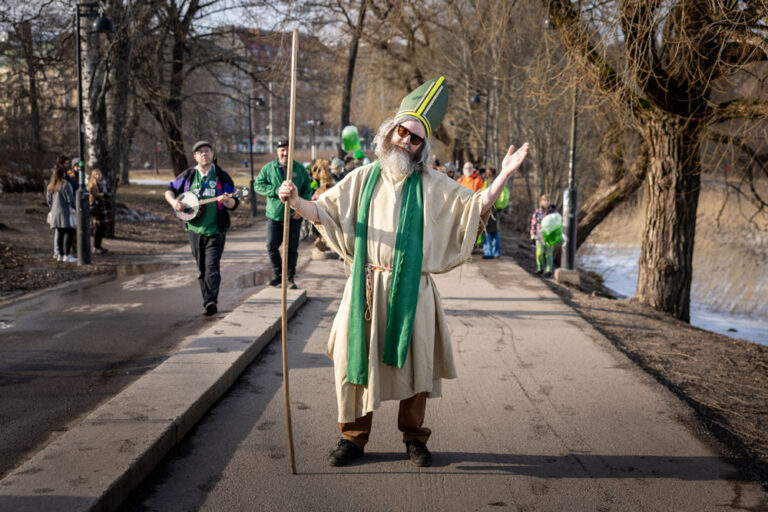 St. Patrick's Day Parade at Helsinki Irish Festival